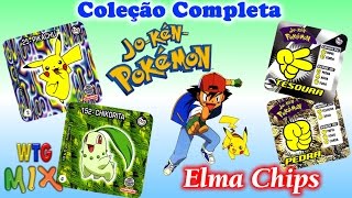 Coleção Completa Cards JoKén Pokémon  2001  Promoção Elma Chips Nostalgia [upl. by Siva]