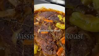 Mississippi Pot Roast cooking potroast food easyrecipe holiday [upl. by Airual399]