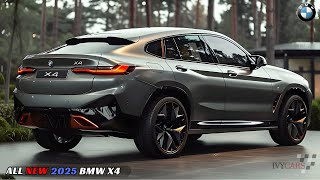 WOW AMAZING The new 2025 BMW X4  interior amp exterior details [upl. by Ahsinehs]