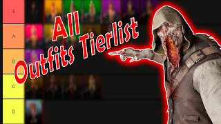 Rating All Blights OUTFITS II Dead By Daylight [upl. by Burrow241]