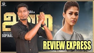 Aramm Review Express   Vj Muni Nayanthara  Gopi Nainar  KJR Studios  Ghibran  CExpress [upl. by Needan349]