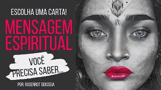 MENSAGEM ESPIRITUAL  O QUE VOCÊ PRECISA SABER NESSE MOMENTO  tarot [upl. by Webster]