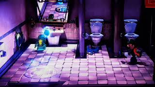 Luigis Mansion 3 Gameplay Walkthrough Elevator Floor 3 Toilet Bathroom Hidden Gem Nintendo Switch [upl. by Acisey]