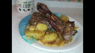 CORDERO ASADO CON PATATAS PANADERA ¡ IDEAL PARA OCASIONES ESPECIALES [upl. by Miksen344]