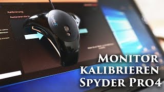 Monitor kalibrieren mit Spyder Pro [upl. by Amolap]