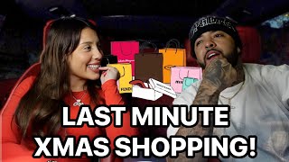 LAST MINUTE HOLIDAY SHOPPING we went over budget [upl. by Si]