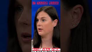 CT SPECIAL ED TEACHER HAS VIRAL ANTITRUMP RANT BEFORE BEING FORCED TO RESIGNviraltiktok [upl. by Ardie]