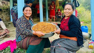 Life pahilo patak yati dherai chaumin khadai😁yasto din pni aaunesiruthapamagarvillagelifevlog [upl. by Yee]