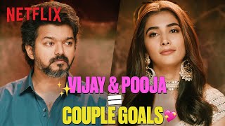 Vijay amp Pooja Hegdes Chemistry Hits Different 🫶  Beast [upl. by Tnert]