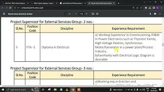 BHEL Project Engineer Project Supervisor Jobs Notification 2023  Online form [upl. by Goto178]