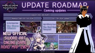 NEW SWORD ART ONLINE FRACTURED DAYDREAM 2024 GAMEPLAY ROADMAP NEWS REVEALED [upl. by Hadnama]