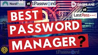 What is the best Password Manager  Ultimate Comparison  Lastpass Vs 1password Vs Dashlane [upl. by Mackintosh]