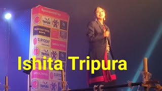 Ishita Tripura Raima Saima gan rwchap kha hakutwisa dumbur mela go kokborok video 2024 [upl. by Marozas]