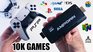 U9 Retro Game Console TV Stick  10K Games  X2 PS5 Inspired Game Controllers [upl. by Ylhsa242]