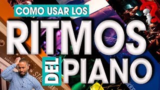 Como Usar los RITMOS DEL PIANO  GUÍA OFICIAL [upl. by Enelyw]