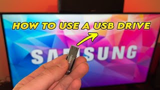 How to Use a USB Drive on Your Samsung Smart TV [upl. by Faith]