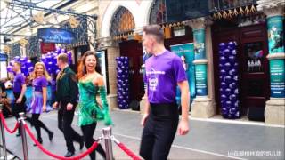 Riverdance Danceathon for Cystic Fibrosis at Gaiety Theatre  Part 3  Riverdance [upl. by Nyladnek]