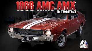 1968 AMC AMX The Famous AMX [upl. by Zia]