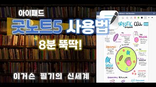 👍🖊️ 아이패드 굿노트 사용법 8분 뚝딱 핵심만 쏙 [upl. by Ahsiel]