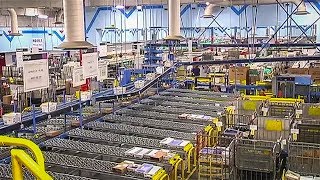 What a USPS distribution center looks like during Christmastime [upl. by Enirok]