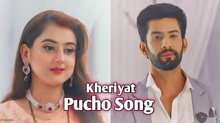 Pinjara Khubsurti Whatsapp Stutas  Kheriyat Pucho  Riya And Saahil [upl. by Toddie]