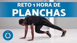 RUTINA de PLANCHAS para ABDOMEN PLANO 1 HORA 🔥 Reto Core Tonificado [upl. by Corella]