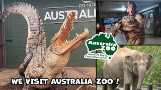 We visited Australia Zoo Full Tour amp Review 2024🐊 [upl. by Aramen753]