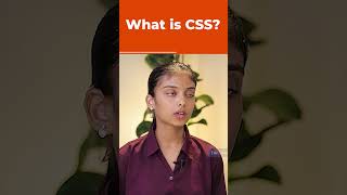 What is CSS  Java Placement Question  shorts kiransir [upl. by Sair]