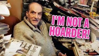 Hoarder Lives With 50000 Newspapers in His Home  Hoarders UK [upl. by Llimaj209]