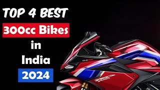 Top 4 best 300cc bikes in india 2024 best 300cc bike [upl. by Hasile]