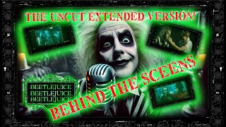 Beetlejuice Beetlejuice Beetlejuice  Behind the scenes footagelonger full song [upl. by Oleic]