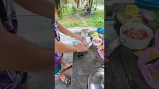 Preparing telapia for grilled [upl. by Ecitnerp]