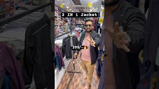 Reversible Jacket Just Rs 399🔥 Men’s Fashion Jacket shorts jacket trending pattern viral [upl. by Chrysler]