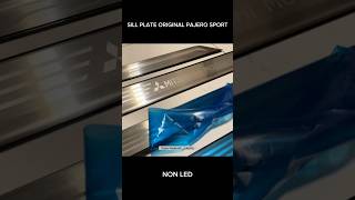 Sill plate non LED pajero original [upl. by Eiznekcm]