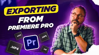 How to Export Video in Premiere Pro  Adobe Video x filmriot [upl. by Plank982]