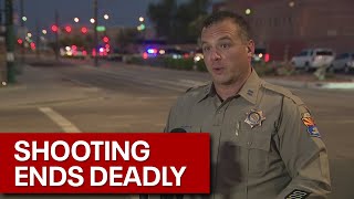 News conference following trooperinvolved shooting in Phoenix [upl. by Spector318]