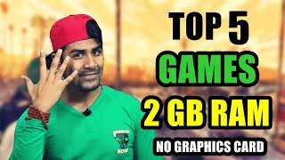 Best Games You Can Play Without Graphics Card  2 GB RAM  My All Time Favorite [upl. by Bremble679]