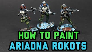 How to Paint Kosmoflot Rokots from Operation Crimson Stone [upl. by Parrott958]