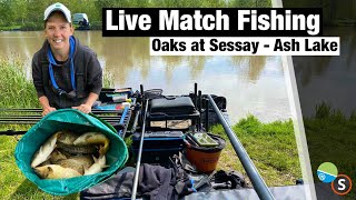 Live Match Fishing  The Oaks Lakes Ash Lake [upl. by Nedda803]