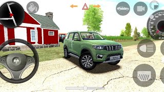 indian car game mai Scorpio N topspeed check and stuntz [upl. by Armand]