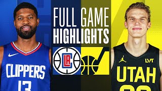 CLIPPERS at JAZZ  FULL GAME HIGHLIGHTS  October 27 2023 [upl. by Ellehcrad]