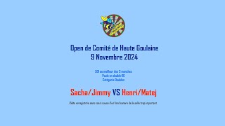 Doubles 501  SachaJimmy VS HenriMatej [upl. by Atkins]