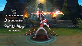 Dissonance of Pentakill Viego Epic Skin PreRelease [upl. by Woodson]