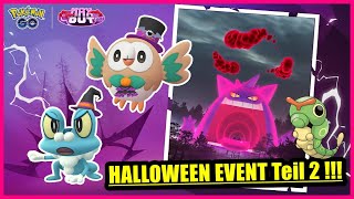 HALLOWEEN EVENT Teil 2 mit GIGADYNAMAX GENGAR   Pokémon GO Deutsch  3152 [upl. by Otina]