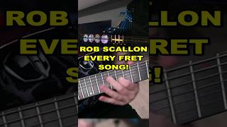 Rob Scallons EVERY FRET SONG CHALLENGE [upl. by Adina]