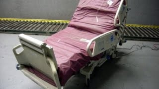 Hill Rom Mdl P1900 Total Care SP02RT Hospital Bed on GovLiquidationcom [upl. by Lippold]