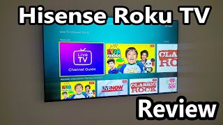 Hisense Class R6 Series Roku Smart TV Review [upl. by Lajet]