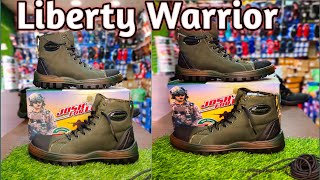 LIBERTY Warrior Jungle boots Latest model 2021लिबर्टी वारियर जंगल नवीनतम डिजाइन 2021 के जूते। [upl. by Nemrac]