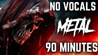 90 Minutes Of Melodic Metal  Instrumental [upl. by Arec825]