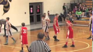 SAS Big 8 Boys Middle School Basketball Championship Part Two  Feb 1 2014 [upl. by Yendys]